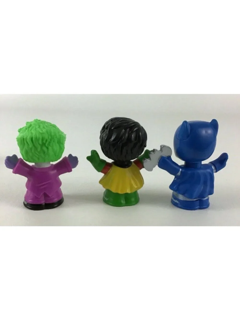 Fisher Price Little People DC Super Friends Car Lot Batmobile Joker Robin Figure